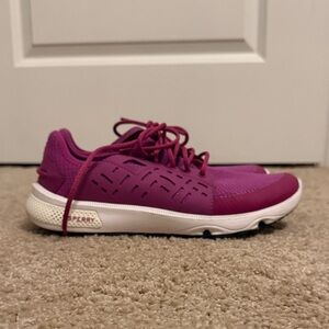 Sperry Fuchsia Athletic Shoes